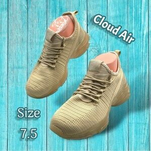 CLOUDAIR Vesta Women's Sneakers: Lightweight Slip-On Sock Design Size 7.5